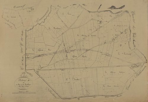 Section A, le Parc et les Pucelles, en une feuille.