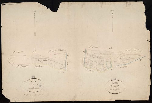Section M, Bradé et section N, la Couture.