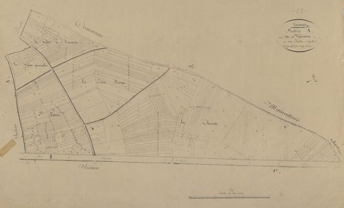 Section A, Vausevin, feuille 1.