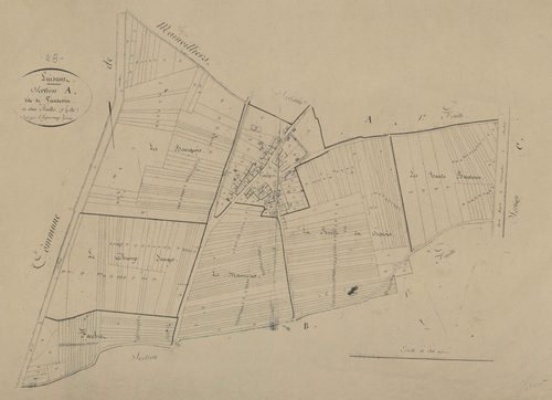 Section A, Vausevin, feuille 2.