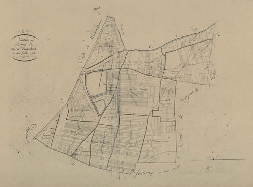 Section B, Vauparfond, feuille 2.
