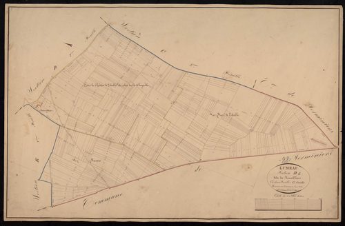 Section D, Neuvilliers, feuille 1.