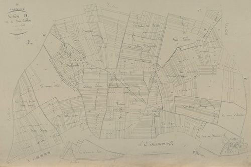 Section D, le Bois Sablon, en une feuille.