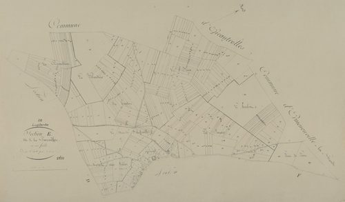 Section E, la Grenouillère, en une feuille.