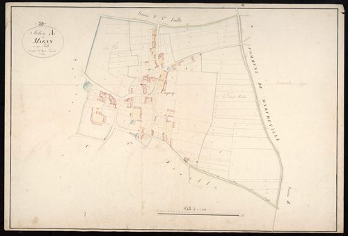 Section A Magny, en une feuille.