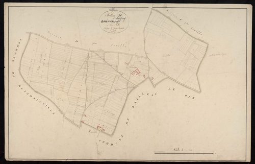 Section D, Boisseau, feuille 1.