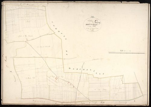 Section F, Brinville, feuille 1.