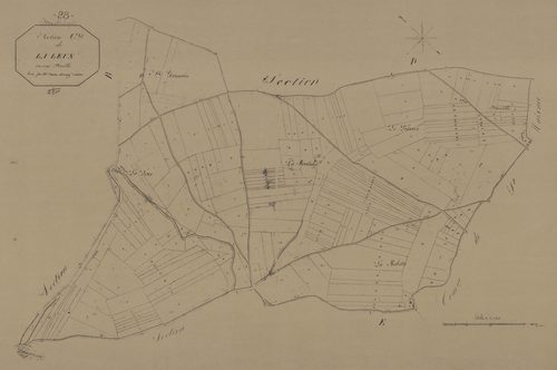 Section C, la Leux, en une feuille.