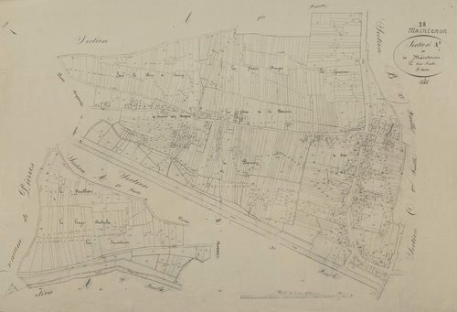 Section A, Maintenon, feuille 2.