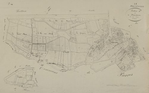 Section A, Maintenon, feuille 3.