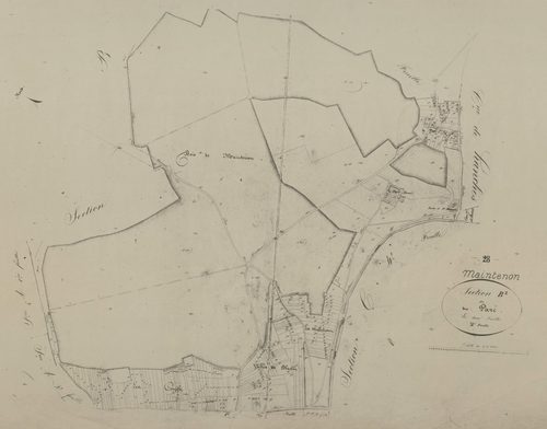 Section B, le Parc, feuille 2.