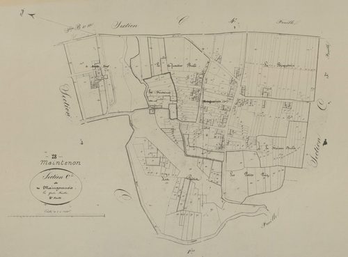 Section C, Maingournois, feuille 2.