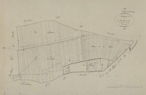 Section C, Maingournois, feuille 3.