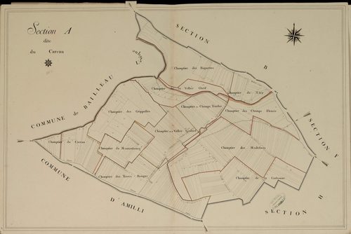 Section A, le Carcan, en une feuille.