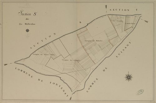 Section S, les Malbrosses, en une feuille.