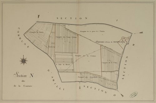 Section N, la Couture, en une feuille.