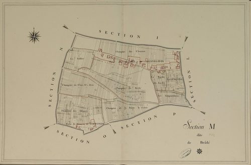 Section M, Brâdé, en une feuille.