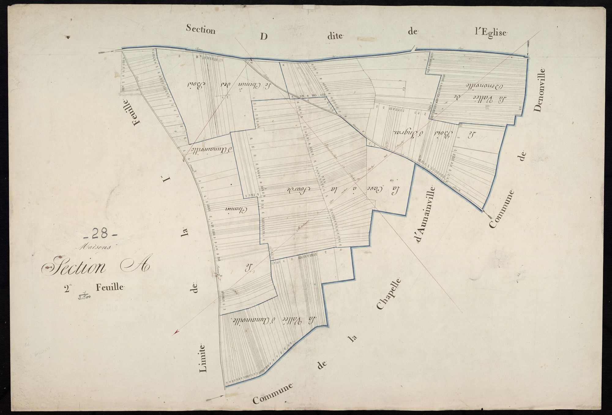 Section A, feuille 2.