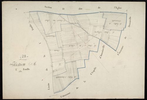 Section A, feuille 2.