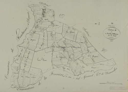 Section D, le Boullay Bellisseaux, en une feuille.