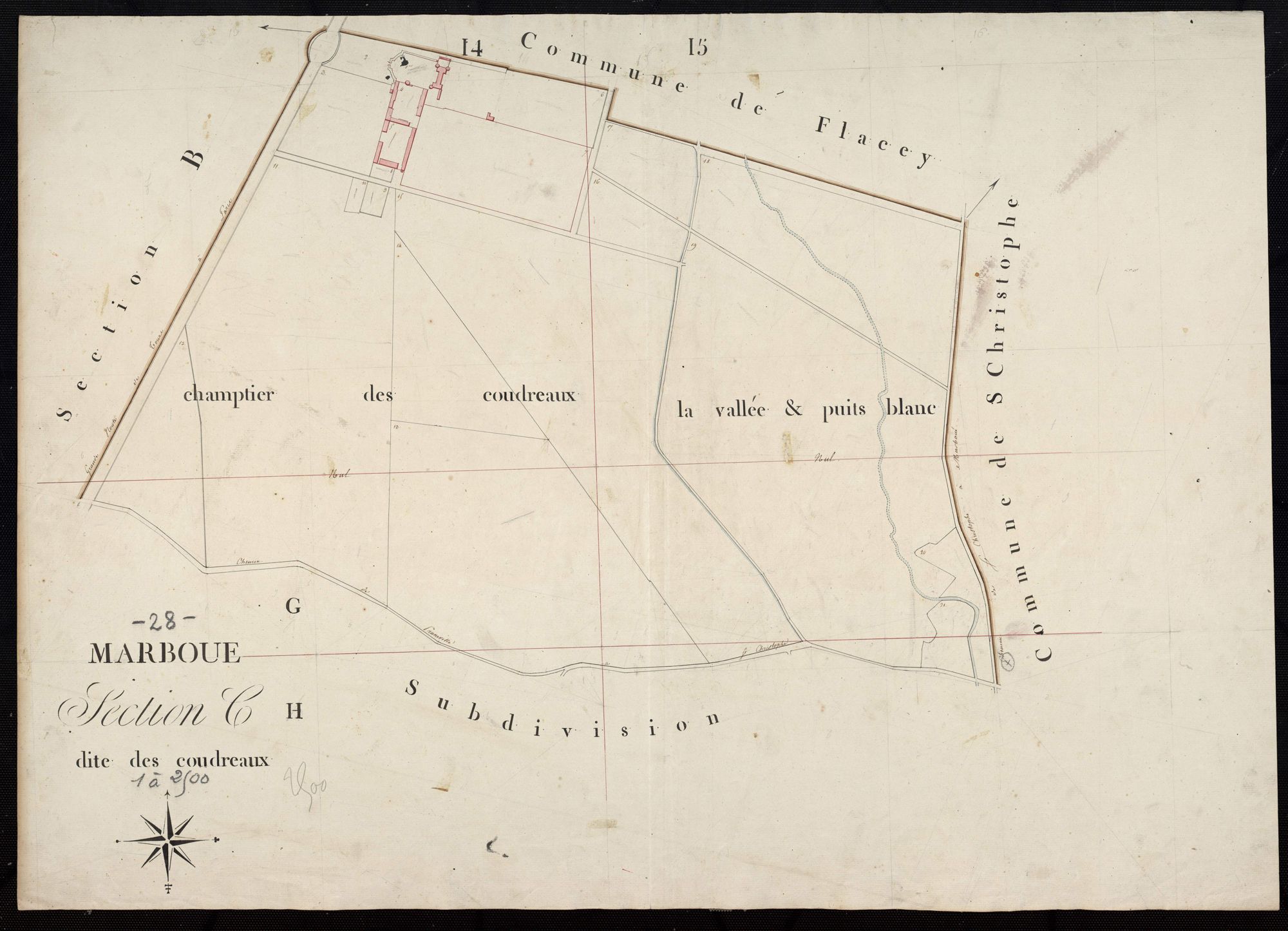 Section C, les Coudreaux.