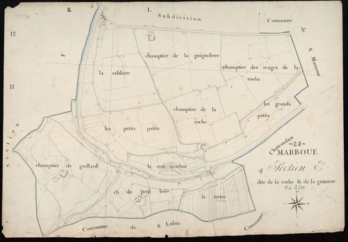 Section E, la Roche et la Guinière.