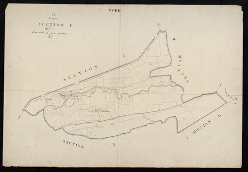 Section F, la Vallée et la Pilardière.