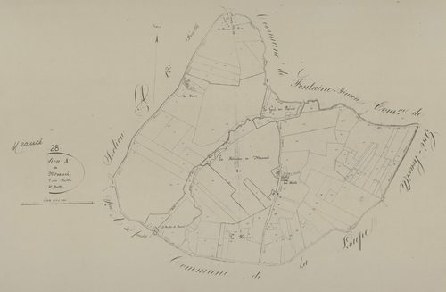 Section A, Meaucé, feuille 2.