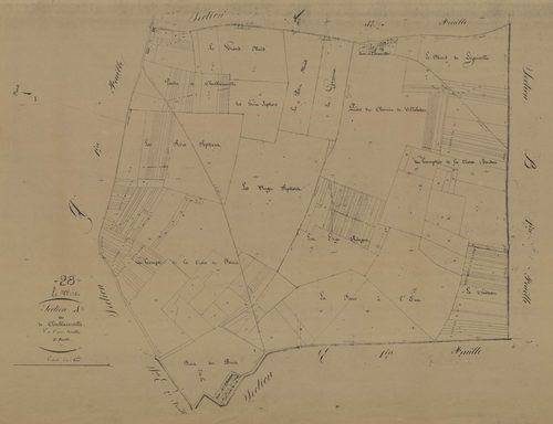 Section A, Chublainville, feuille 2.