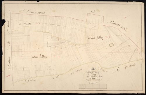 Section A, Arblay, feuille 1.