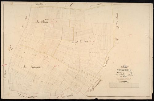 Section A, Arblay, feuille 3.