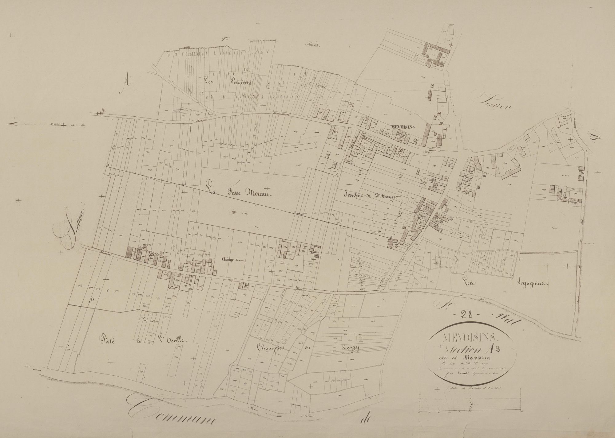 Section A, Mévoisins, feuille 2.