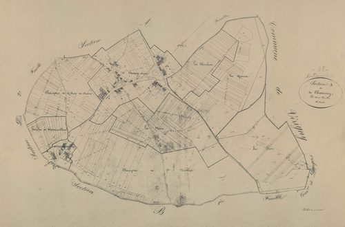 Section A, Chatenay, feuille 2.