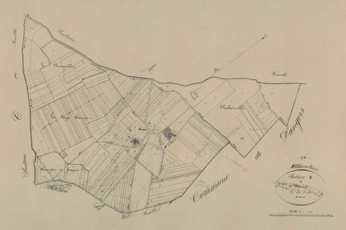 Section B, Marizée, feuille 1.