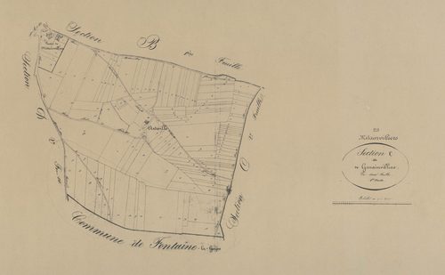 Section C, Genainvilliers, feuille 1.