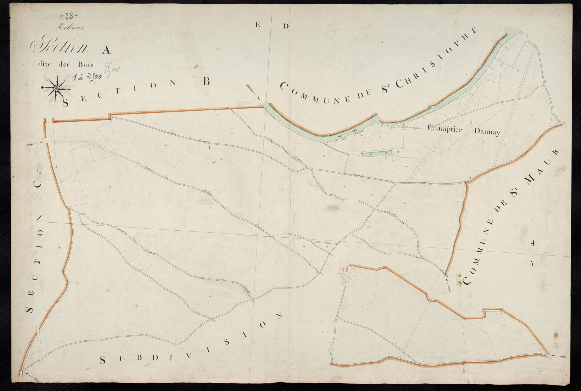 Section A, les Bois.