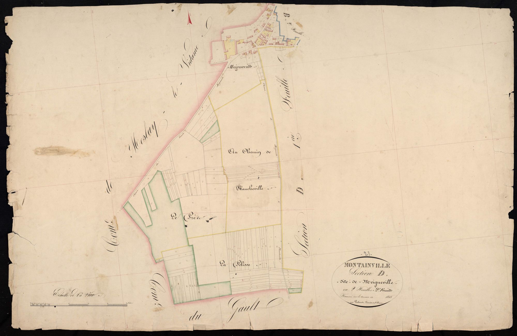 Section D, Meigneville, feuille 2.