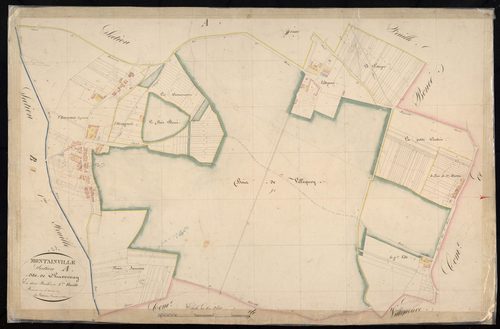 Section A, Chavernay, feuille 1.