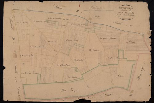 Section D, Meigneville, feuille 1.