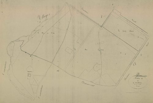 Section A, Montboissier, feuille 1.