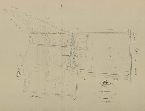 Section A, Montboissier, feuille 2.