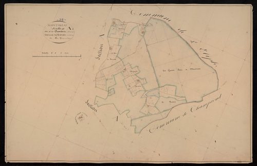 Section A, la Picarderie, feuille 2.