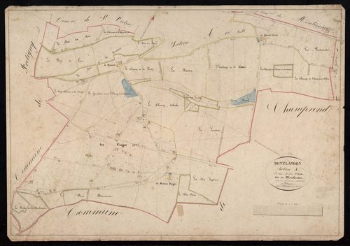 Section A, Montlandon, feuille 2.