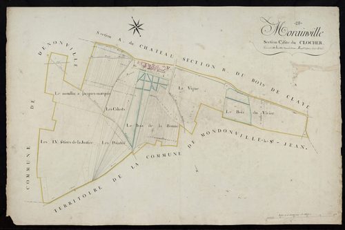 Section C, le Clocher, en une feuille.