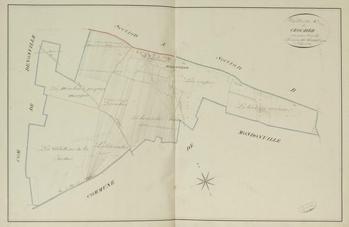 Section C, le Clocher, en une feuille.