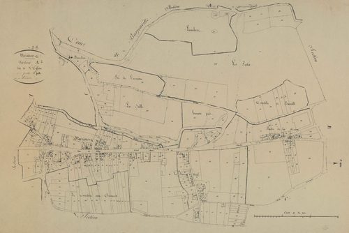 Section A, l'Eglise, feuille 2.