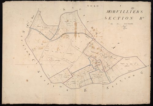 Section B, le Chêne Fromentin, en une feuille.