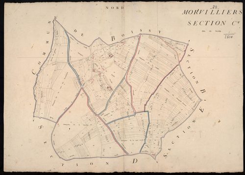 Section C, le Bertin, en une feuille.