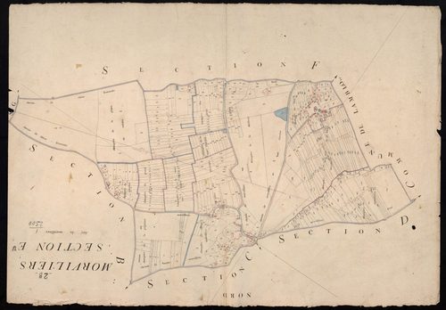 Section E, Morvilliers, en une feuille.