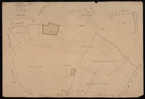 Section C, Chesnay, feuille 1.